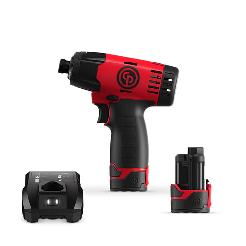 CP CP8818KIT 12V Cordless 1/4" Impact Driver Combo Kit