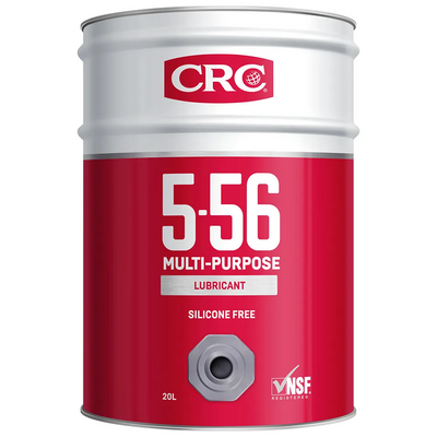 CRC 5.56 MULTI PURPOSE LUBRICANT-SILICONE FREE-20L