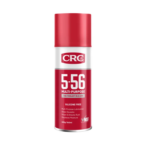 CRC 5.56 MULTI PURPOSE LUBRICANT AEROSOL-SILICONE FREE-400g
