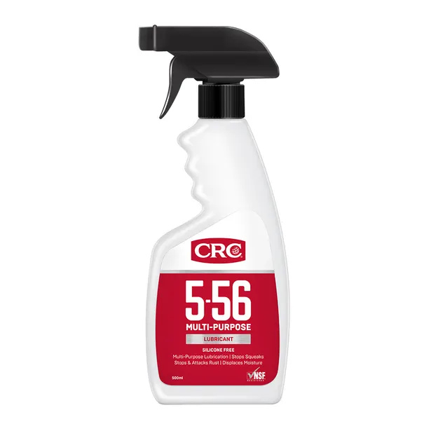 CRC 5.56 MULTI PURPOSE LUBRICANT-SILICONE FREE-500ML SPRAY