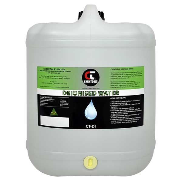 CHEMTOOLS Deionized Demineralised Water-20L