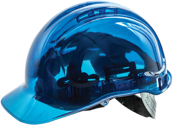 BEAVER Frontier Clear View Protective Hard Hat-Blue CV63BL