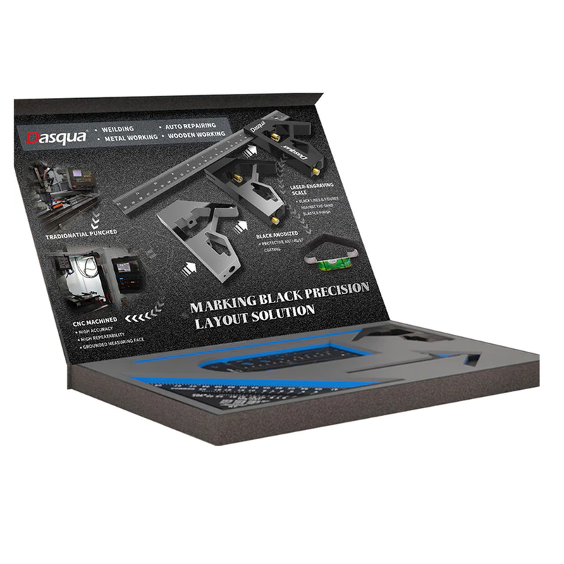 DASQUA Precision Layout & Marking 5Pce Metric Gift Box Set 1804-1405 - wwd