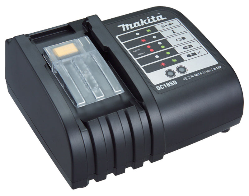 MAKITA 7.2-18V Lithium Ion Charger DC18SD