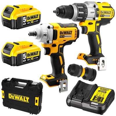 Dewalt DCK2094P2-XE 18v XR Brushless 2 Piece Kit 5ah-bd