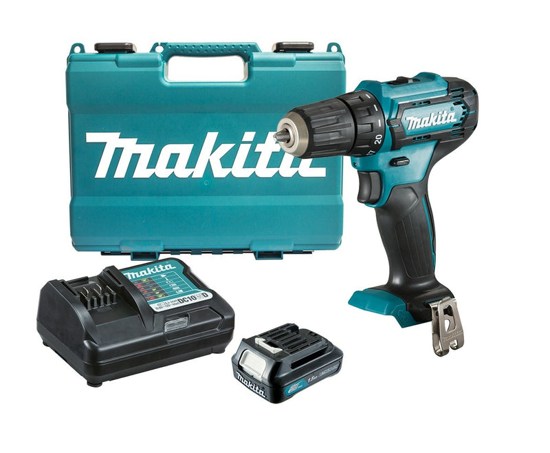 MAKITA 12V MAX 1.5AH LI-ION CXT DRIVER DRILL KIT DF333DWY