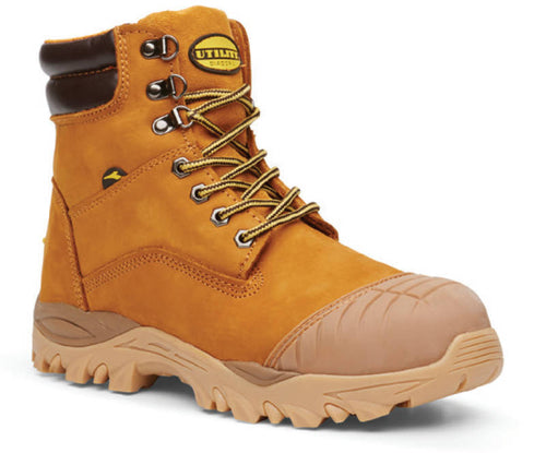 DIADORA Craze Lace Up Safety Boots With Zip FU1948CT -FWT