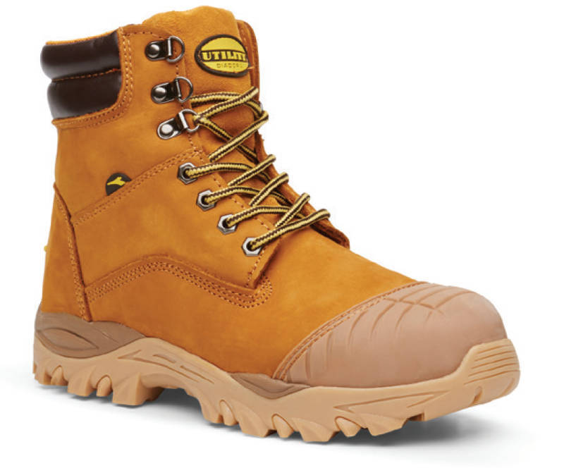 DIADORA Craze Waterproof Lace Up Safety Boots Without Zip FU1504WP