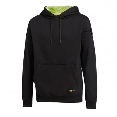 DIADORA Work Pull Over Hoodie-Black GUMW1451BL