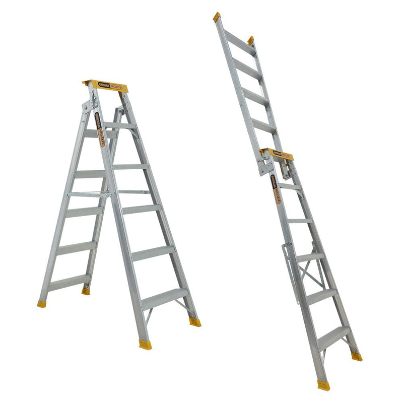 Gorilla DM006-PRO Dual purpose (double sided) 1.8-3.3m (6-11ft) Aluminium 180kg Heavy Duty Industrial