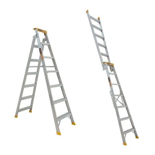 Gorilla DM007-PRO Dual purpose (double sided) 2.1-3.9m (7-13ft) Aluminium 180kg Heavy Duty Industrial