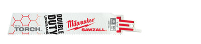 Milwaukee 48008713 230mm 10TPI Bi-Metal The Torch Metal Demolition Blades - 25 Pack
