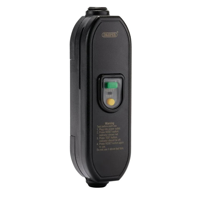 Draper Tools 16A in Line RCD (230V) Replaces DRA89301