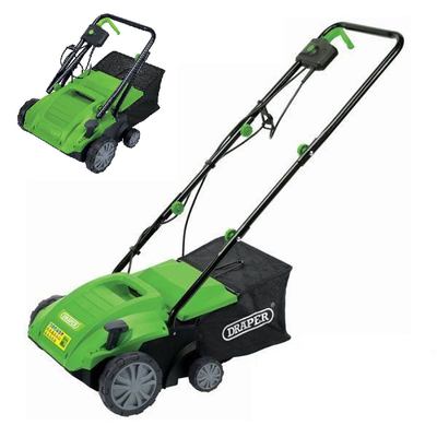 Draper Tools 2 In 1 Lawn Aerator/Scarifier 1500W, 320mm -DRA98931