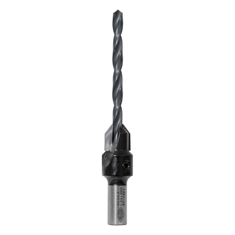 Carbitool, Drill Countersink  Carbide Tipped - 4.4MM TCT, 8MM SHK