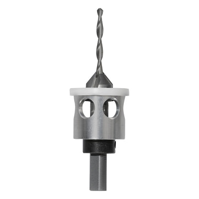 Carbitool DCS3.2 DS 3.2mm Carbide Tipped Drill Countersink with Ball-Bearing Depth Stop - #8