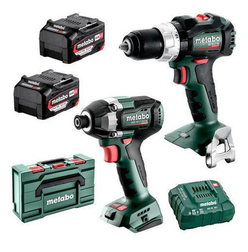 Metabo AU68205750 18V 5.2Ah Li-ion Cordless Brushless 2pce Combo Kit