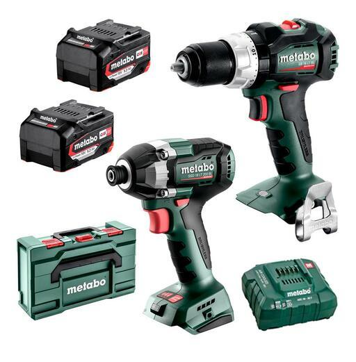 Metabo AU68205750 18V 5.2Ah Li-ion Cordless Brushless 2pce Combo Kit