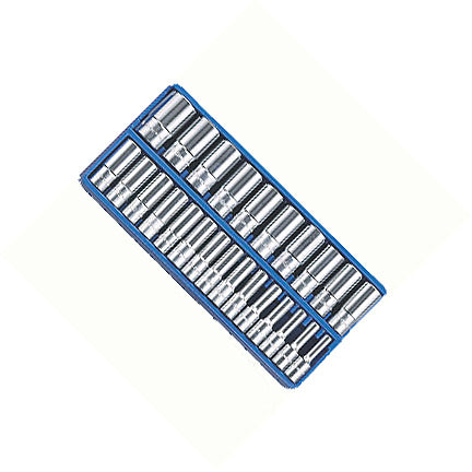 Genius DS425M 1/2" Drive Deep Metric Socket Set-25pce