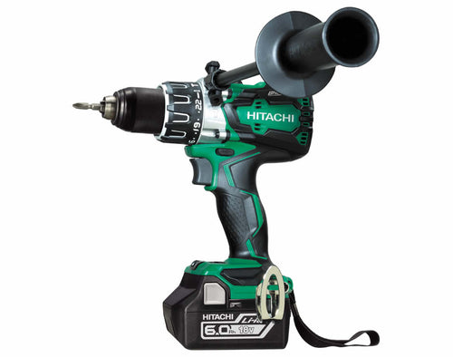Hitachi - 18V Li-ion Cordless Brushless Hammer Drill Driver - BARE UNIT