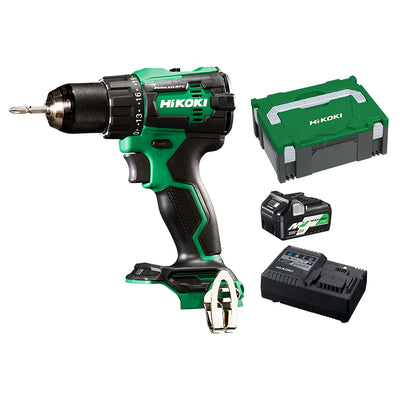 HIKOKI - 18V Slide Impact Driver Drill Kit - DV18DE(SP1Z)
