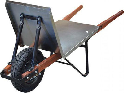 EASYMIX W1100-HBHNGS BOSS Brickies Flat Tray WheelBarrow-Extreme Duty