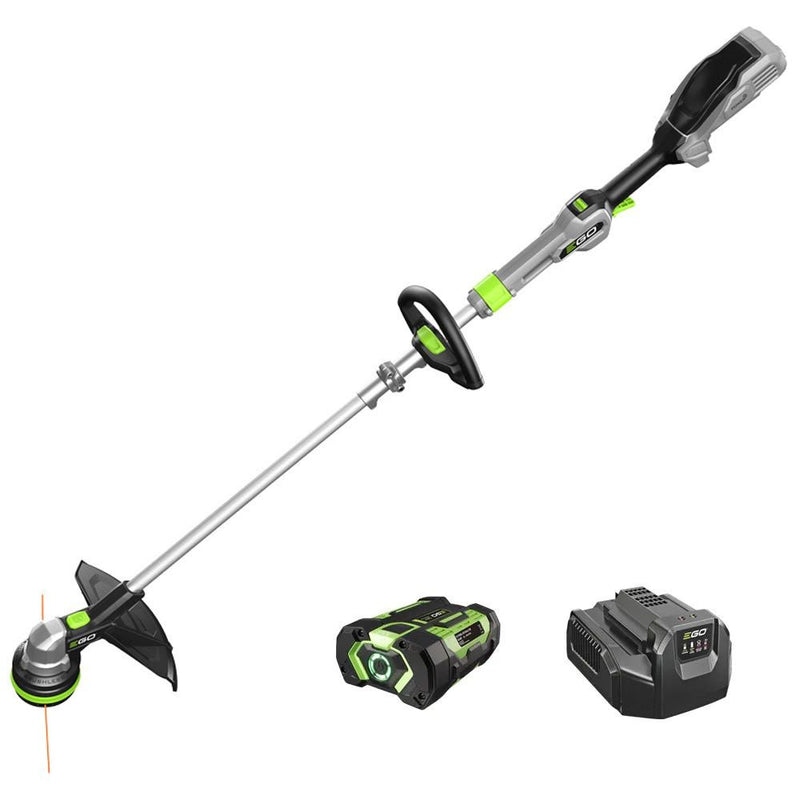 EGO Power+ 56V 2.5Ah 350mm Brushless Powerload Line Trimmer With Aluminium Telescopic Shaft Combo Kit-ST1401E-ST