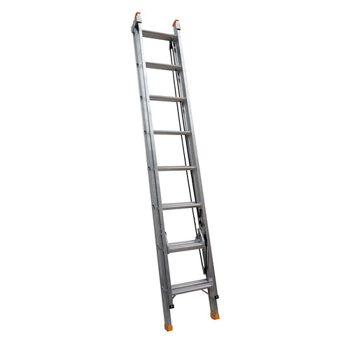 GORILLA Extension ladder 2.4-3.9m (8-13ft) Aluminium 150kg Industrial - EL8/13-IH