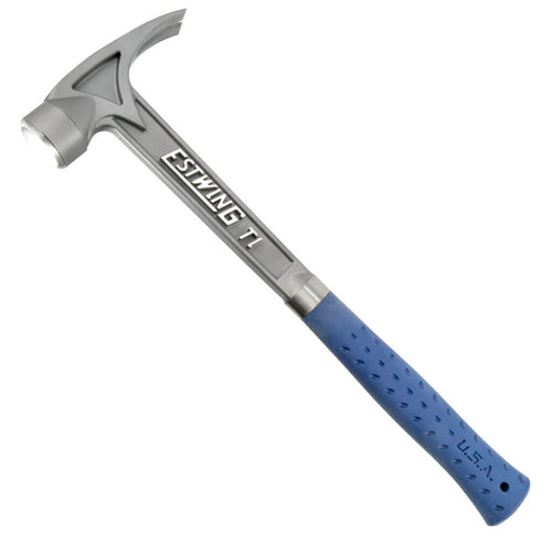Estwing Titanium Hammer Blue Vinyl Grip (Smooth Face)-13oz
