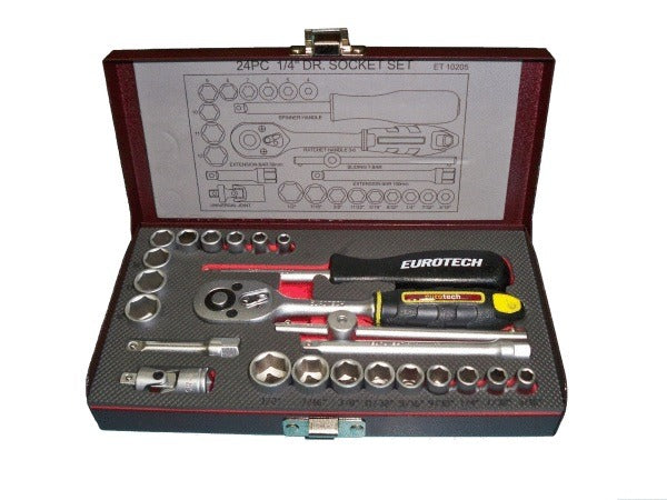 Eurotech Tools ET10205 24Pc 1/4