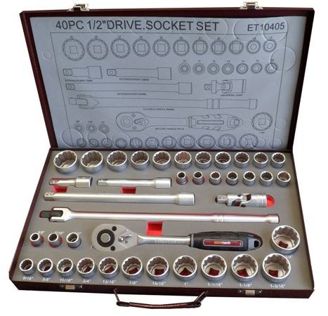 Eurotech Tools ET10405 40Pc 1/2