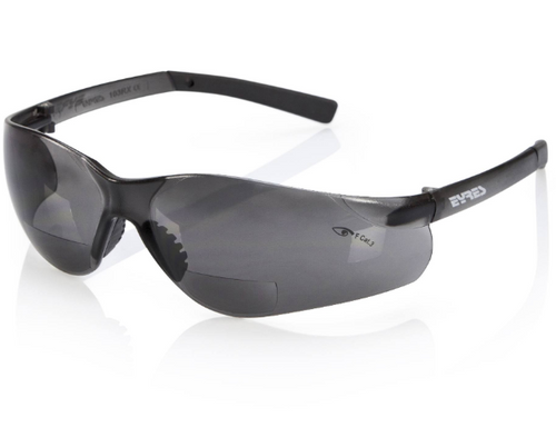 EYRES Tradie Safety Glasses With Bifocal Smoke Lens-103RX Magnifiq Reader Series