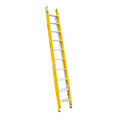 Gorilla FELP10/17-I Extension ladder 3.1-5.3m (10-17ft) Fibreglass 130kg Industrial with pole-mount