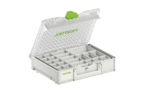 Festool 204853 Systainer3 Medium 89mm x 396mm 22 Compartment Organiser