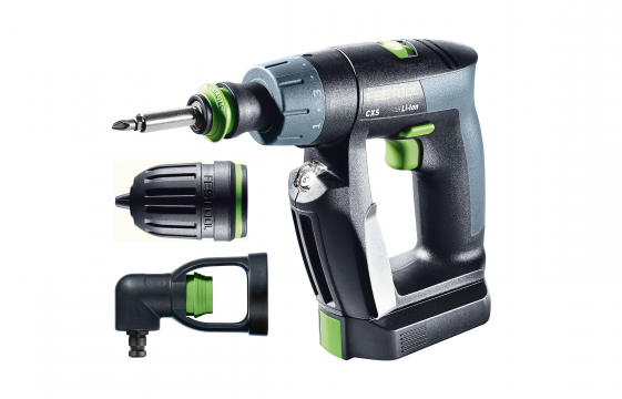 Festool 576097 CXS 10.8V Mini Cordless Drill 2.6Ah Set in Systainer
