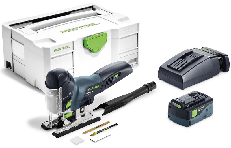 Festool  PSC420 18v Cordless Carvex Barrel Grip Jigsaw Plus Li