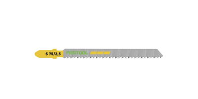 Festool 204256 Fine Cut Jigsaw Blade S 75mm x 2.5mm - 5 Pack