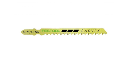 Festool 204316 Universal Jigsaw Blade S 75mm x 4mm FSG - 5 Pack
