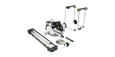 Festool 575850 KS 120R KAPEX 260mm Slide Compound Mitre Saw Set