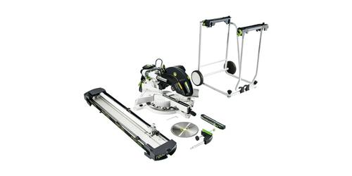 Festool 575850 KS 120R KAPEX 260mm Slide Compound Mitre Saw Set