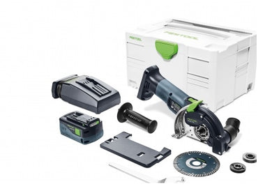 Festool 577032 DSC-AGC 18V 125mm Cordless Freehand Diamond Cutting System 5.2Ah Set in Systainer - Replaces 205272