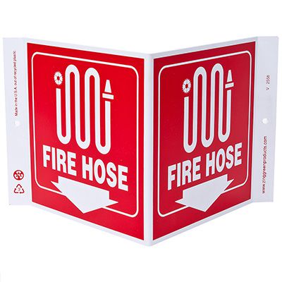 FIRE HOSE FOLDER SIGN 58E FOLDER