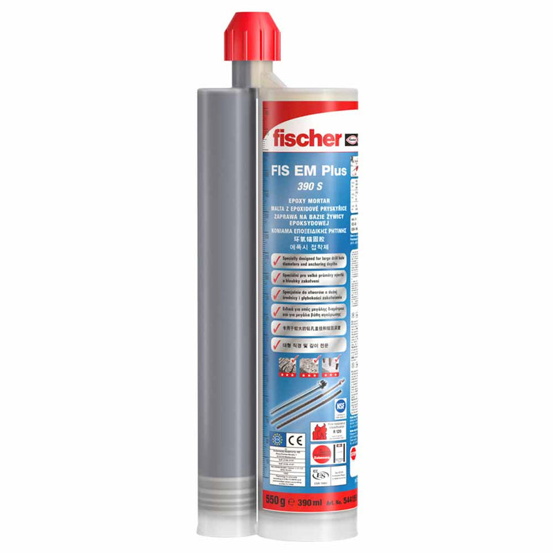 FISCHER FIS EM Plus Epoxy Injection System-390ml -JTD
