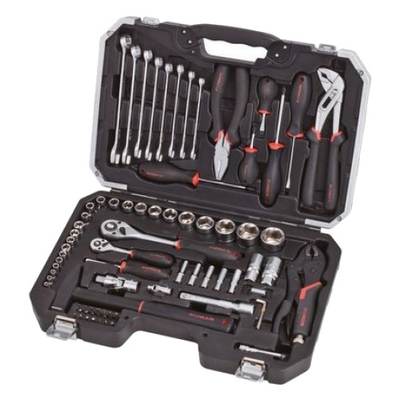 FIXMAN Tool Kit In Tough Case-72pce B5072M