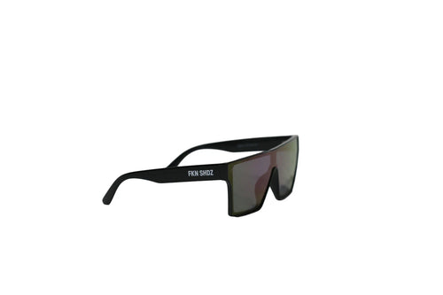 FKN SHDZ X PUMPLIFE SUNGLASSES-BLACK ON PURPLE LENS