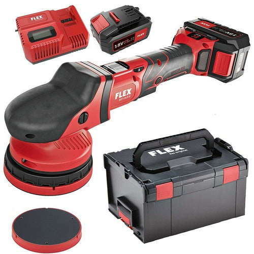 FLEX DA Random Orbit Polisher Buff  Cordless Bundle Kit