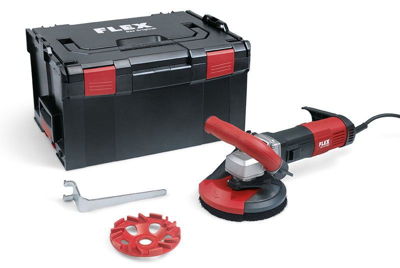 FLEX Refurbishment Grinder With Variable Speed For Dust-Free Edge Grinding, 125mm