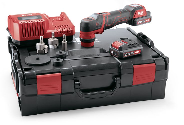 FLEX DA Dual Action Random Orbit Polisher Buff Cordless Bundle Kit -ATD