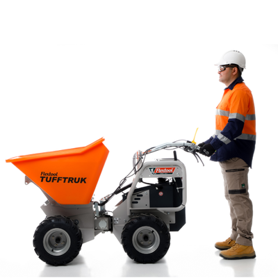 FLEXTOOL TuffTruk Electric 24v Mini Dumper Cart-B450E - FT202502-UNIT
