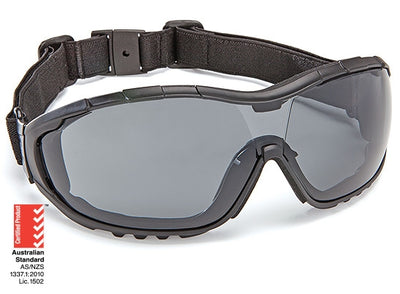 FORCE 360 Oil & Gas Safety Glasses/Goggles Smoke-FPR824